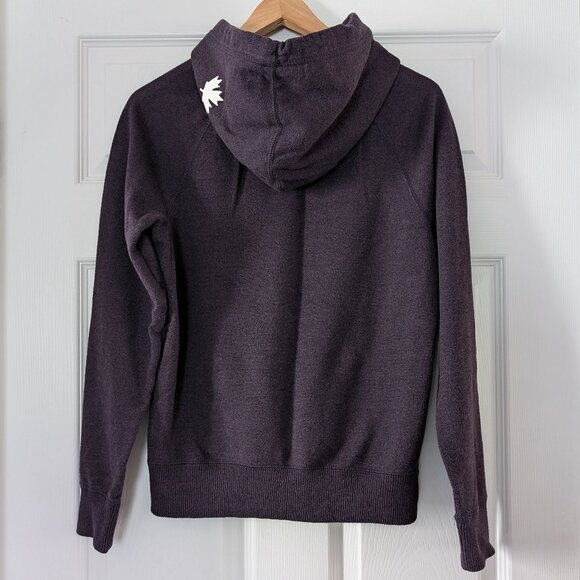 Roots Cooper Kanga sweatshirt hoodie purple size XS - Picture 4 of 16